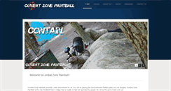 Desktop Screenshot of combatzonepaintball.co.nz